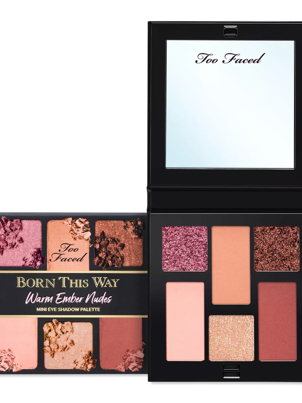 NIB Too Faced
 
Born This Way Mini Eye Shadow Palettes Color:
Warm Ember Nudes